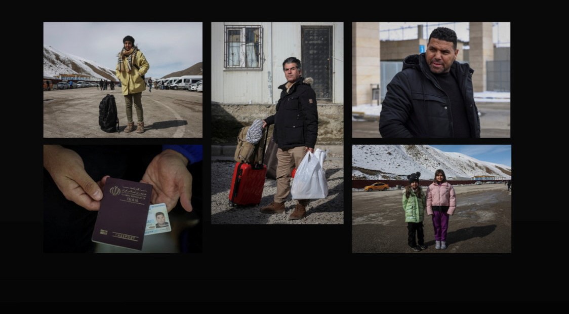 'Maybe we die together': Voices at the Iran-Turkey mountain crossing